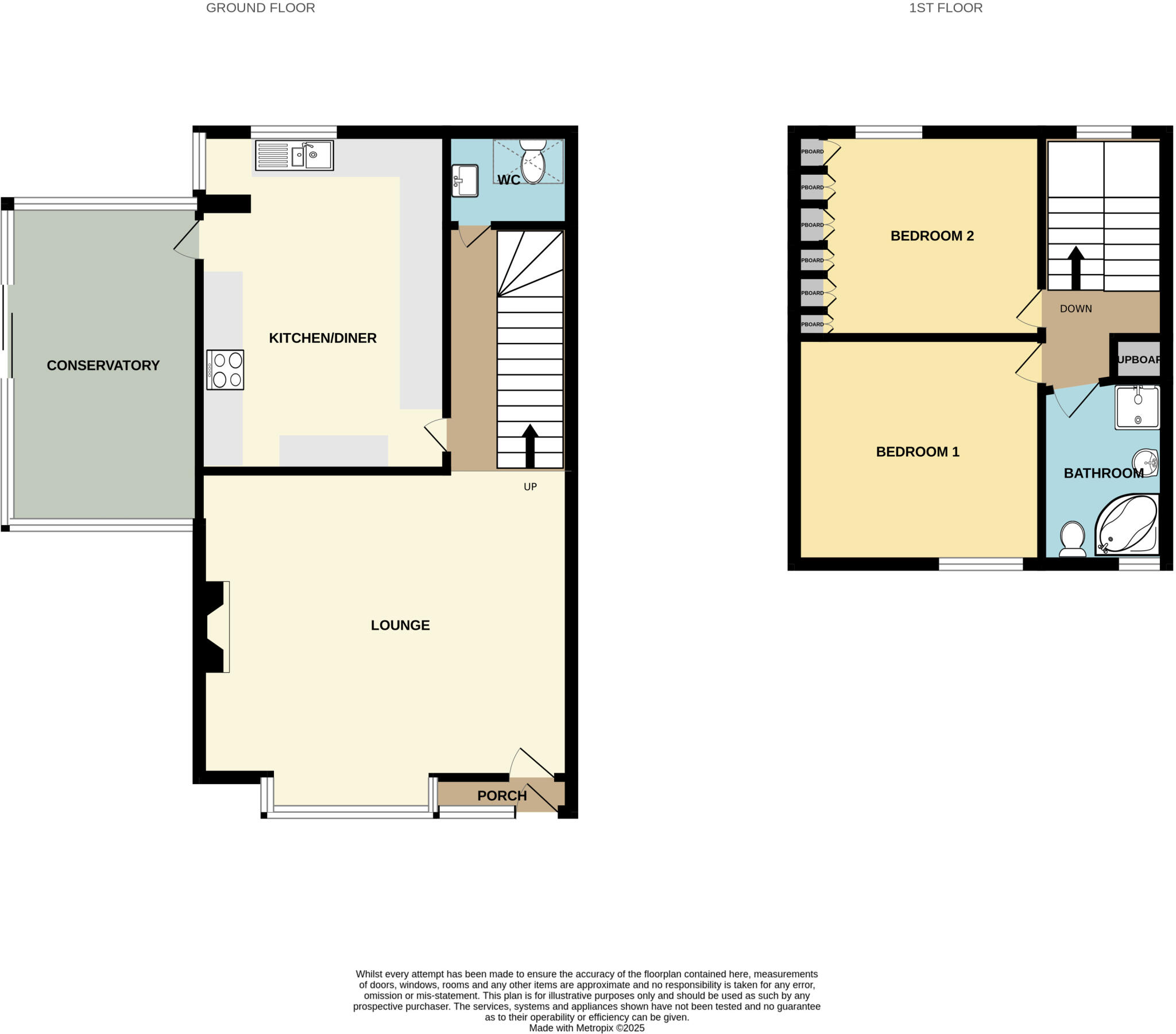 3, Foxbeare Road, Ilfracombe, Devon, EX34 floorplan