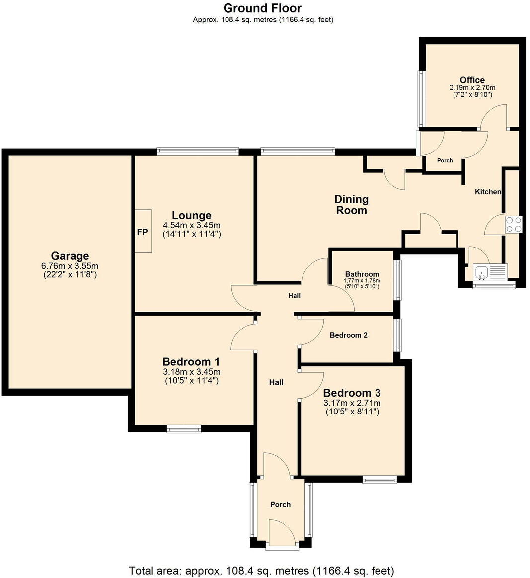 Thames Drive, Orrell, Wigan, WN5 8NS floorplan