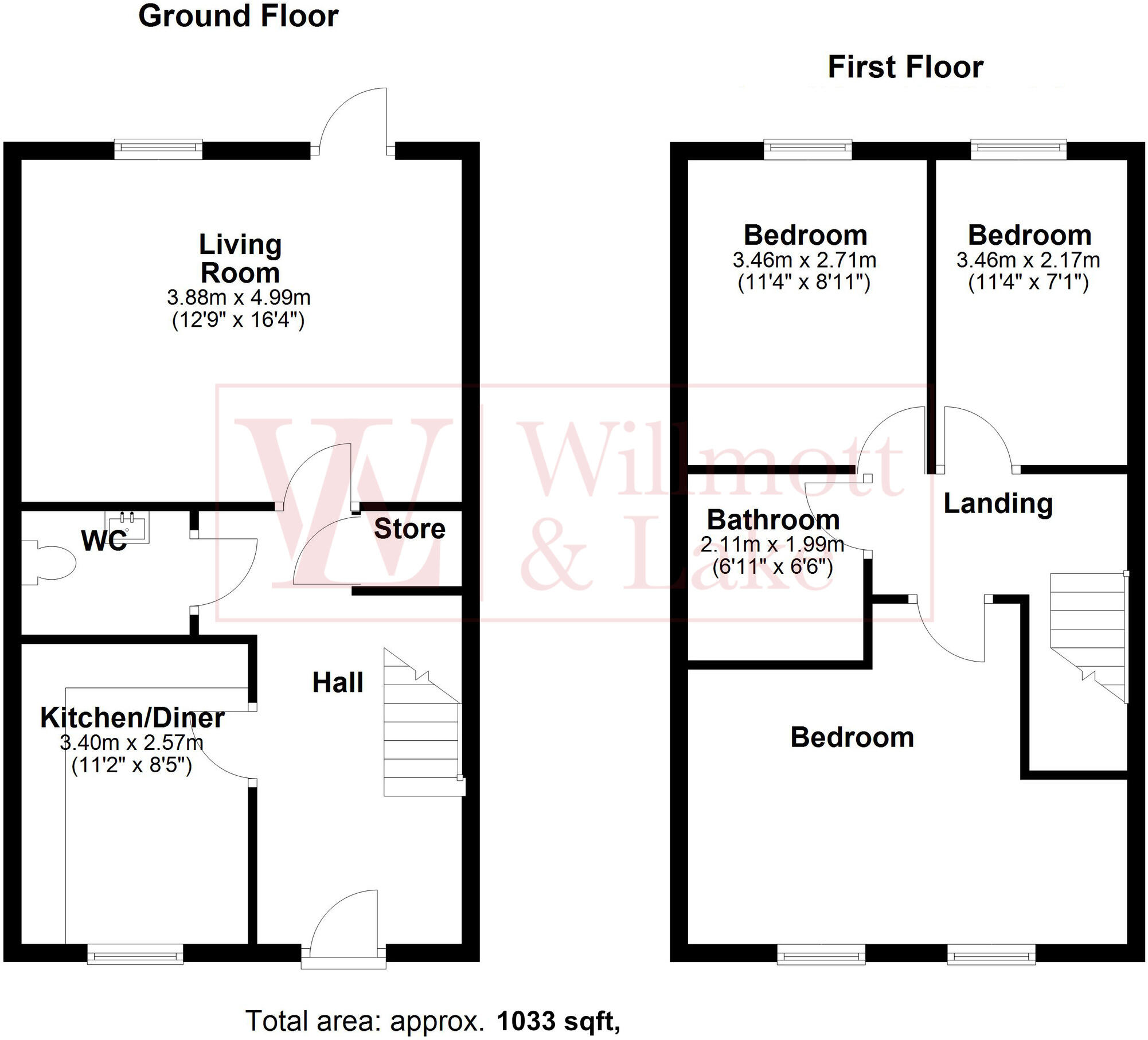 Newland Avenue, Bishop's Stortford floorplan