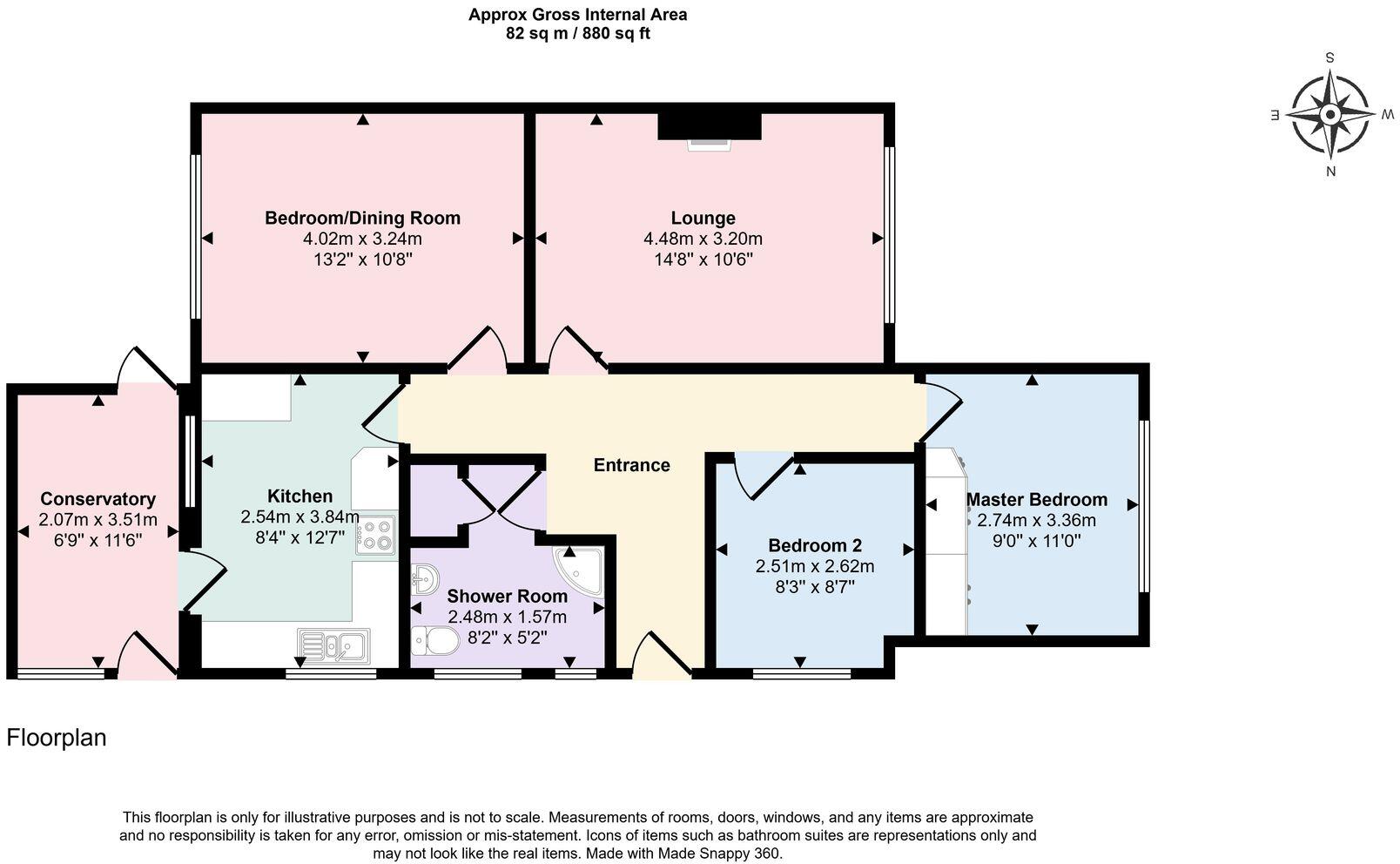 Ainsdale Close, Worthing, BN13 floorplan