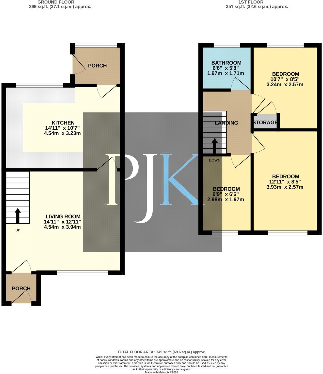 Key Court, Denton, Tameside, M34 floorplan