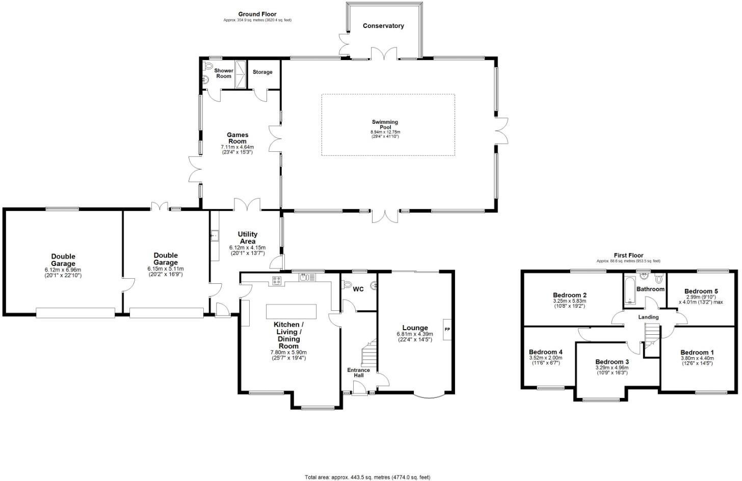 Llansannor, Nr Cowbridge, Vale of Glamorgan, CF71 7RX floorplan