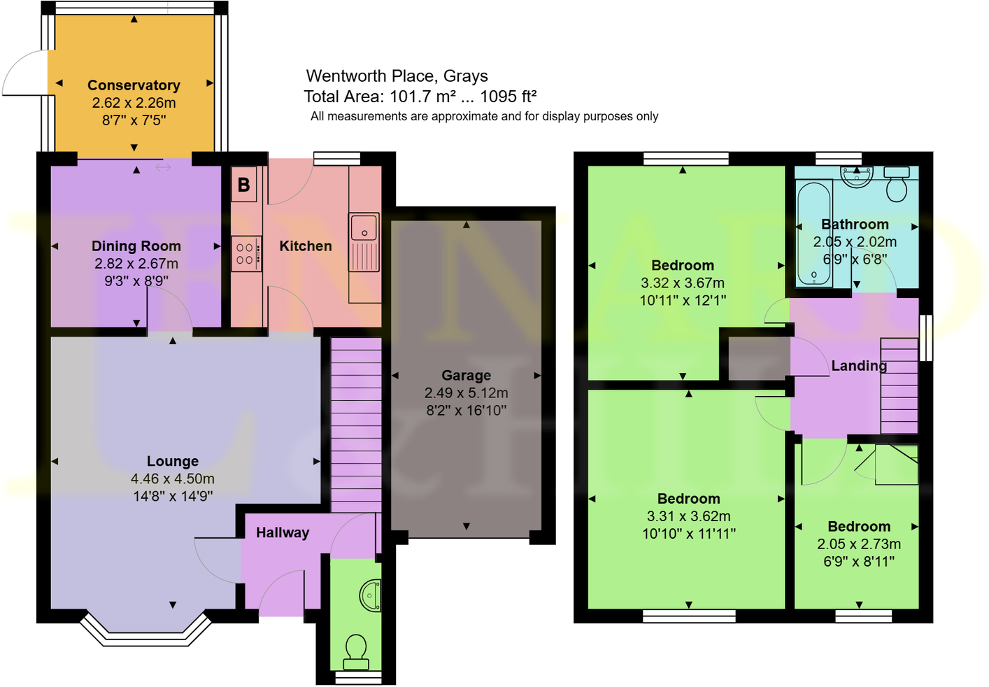 Wentworth Place,Grays,RM16 2BL floorplan