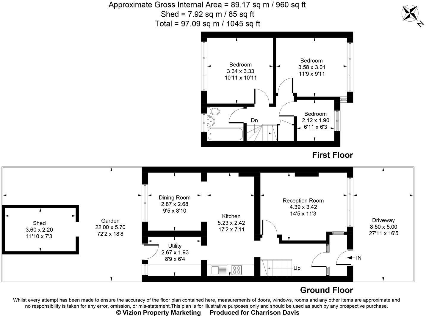 Selan Gardens, Hayes floorplan