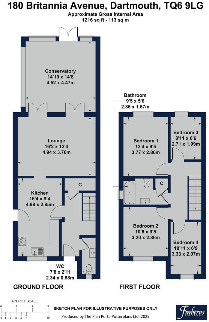 Britannia Avenue, Dartmouth floorplan