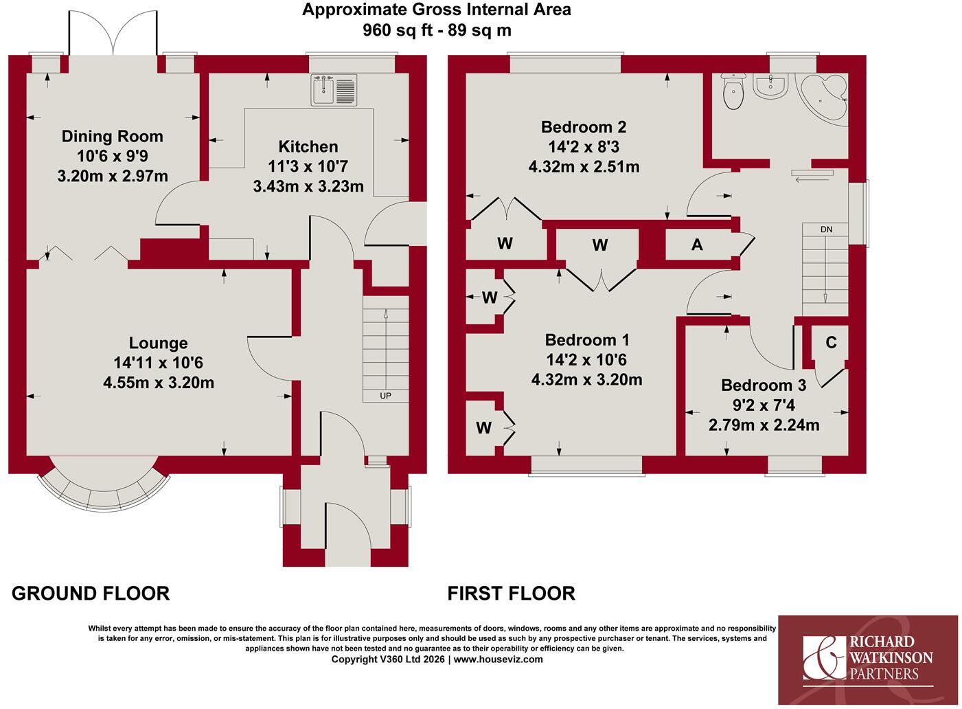 Yonge Close, Radcliffe On Trent floorplan