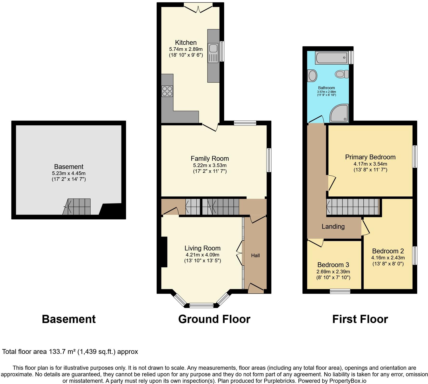 Hobart Street, Bolton, BL1 floorplan