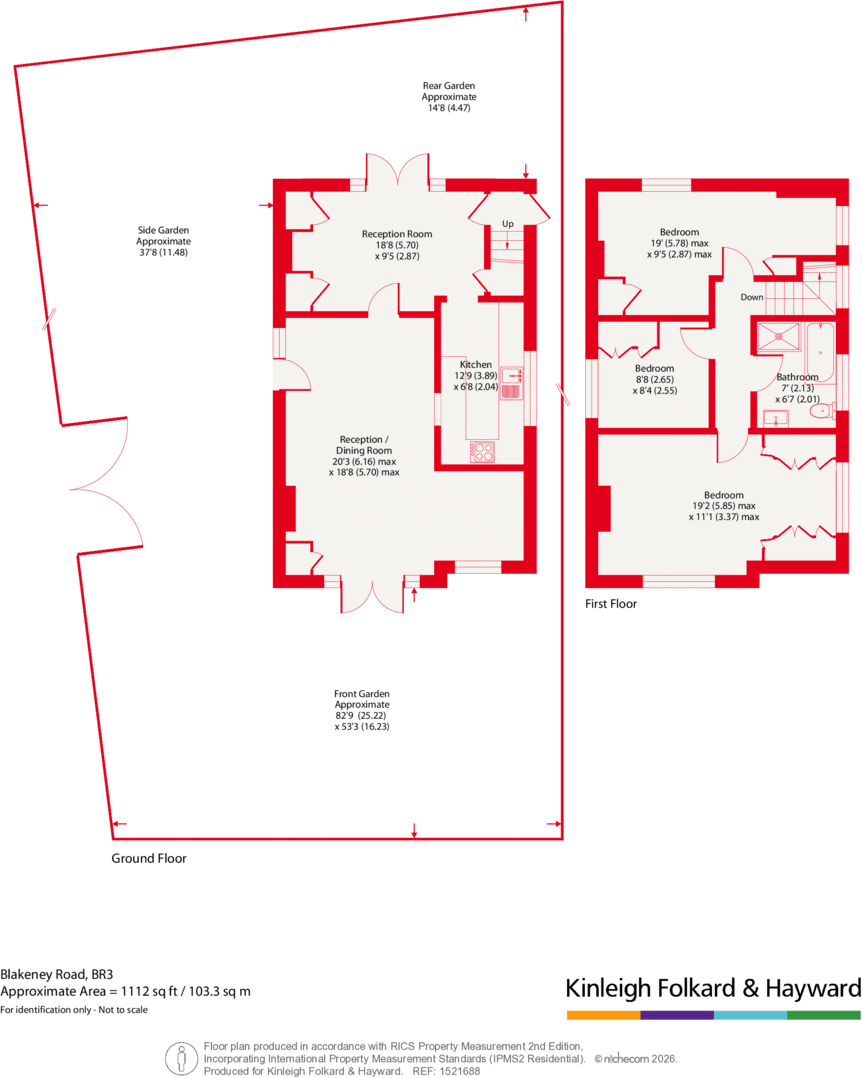 Blakeney Road, Beckenham, Kent, BR3 floorplan
