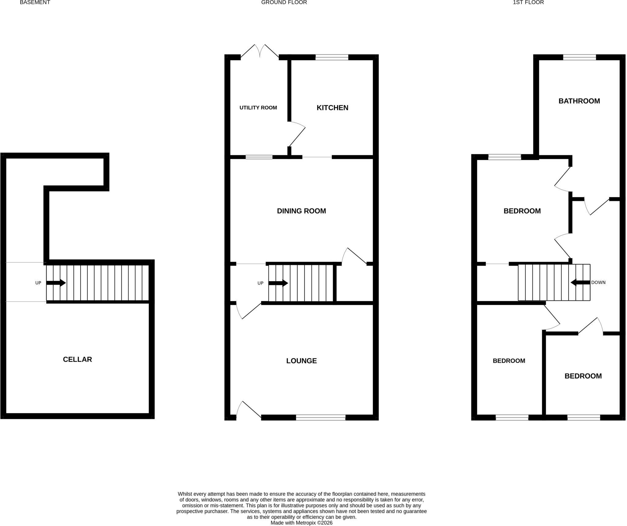 Churchfield Lane, Castleford, WF10 floorplan