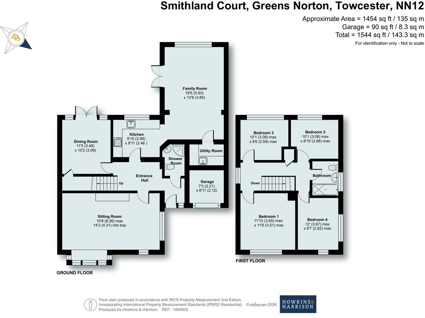 Smithland Court, Greens Norton, NN12 floorplan