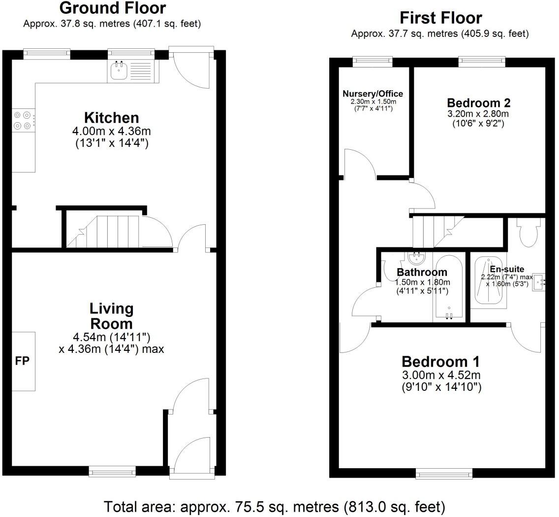 Burnley Road, Rossendale floorplan