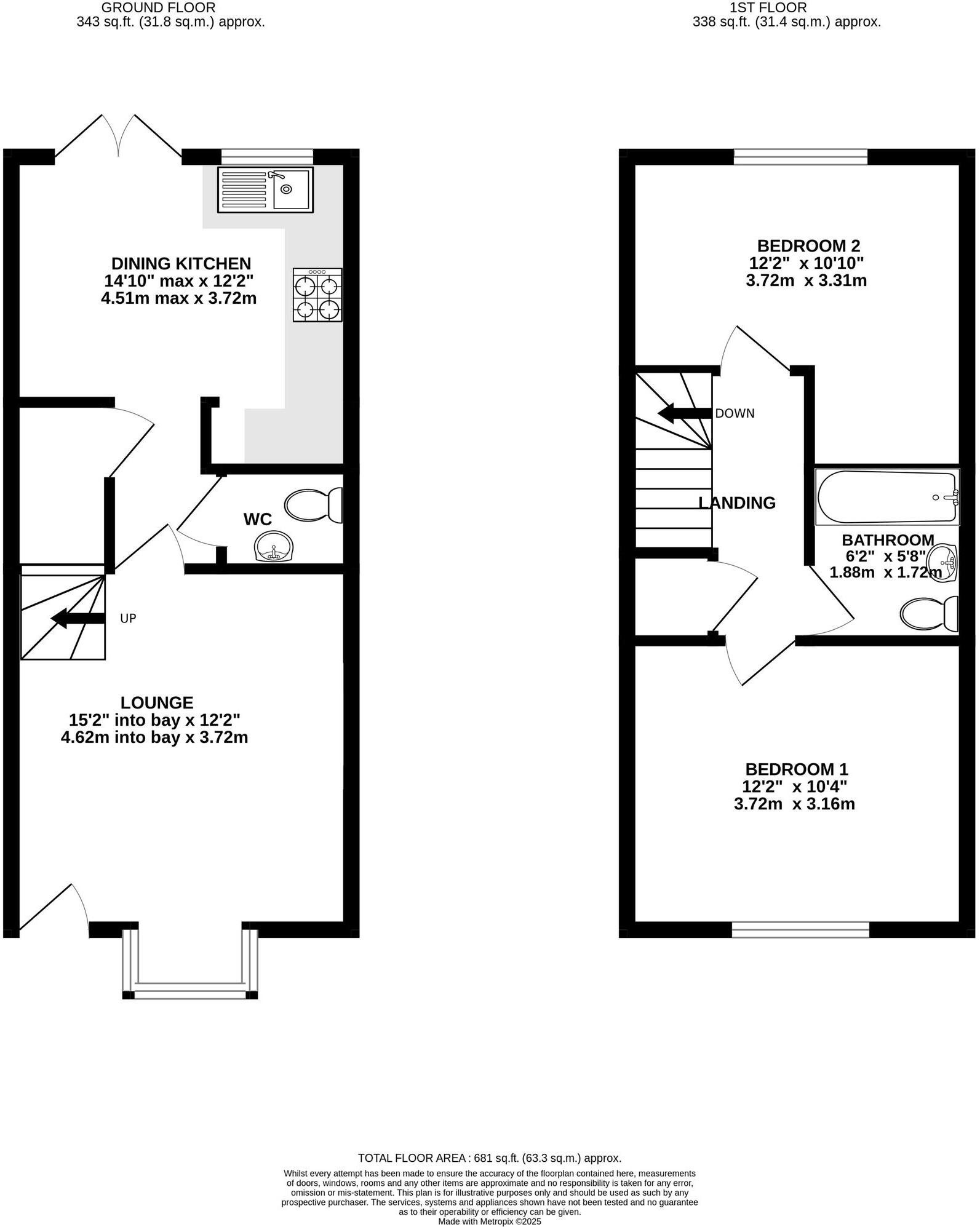 24, Chillingham Close, Chelford, SK11 floorplan