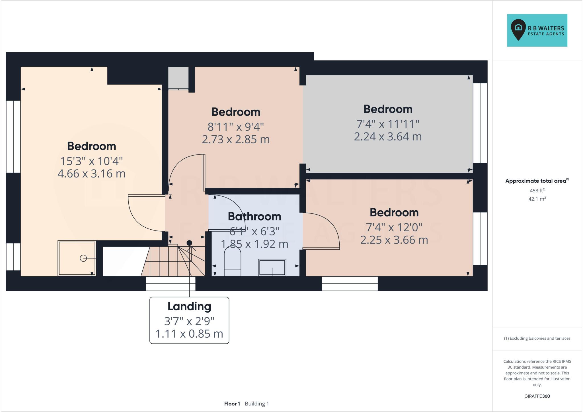 Arle Avenue, Cheltenham floorplan
