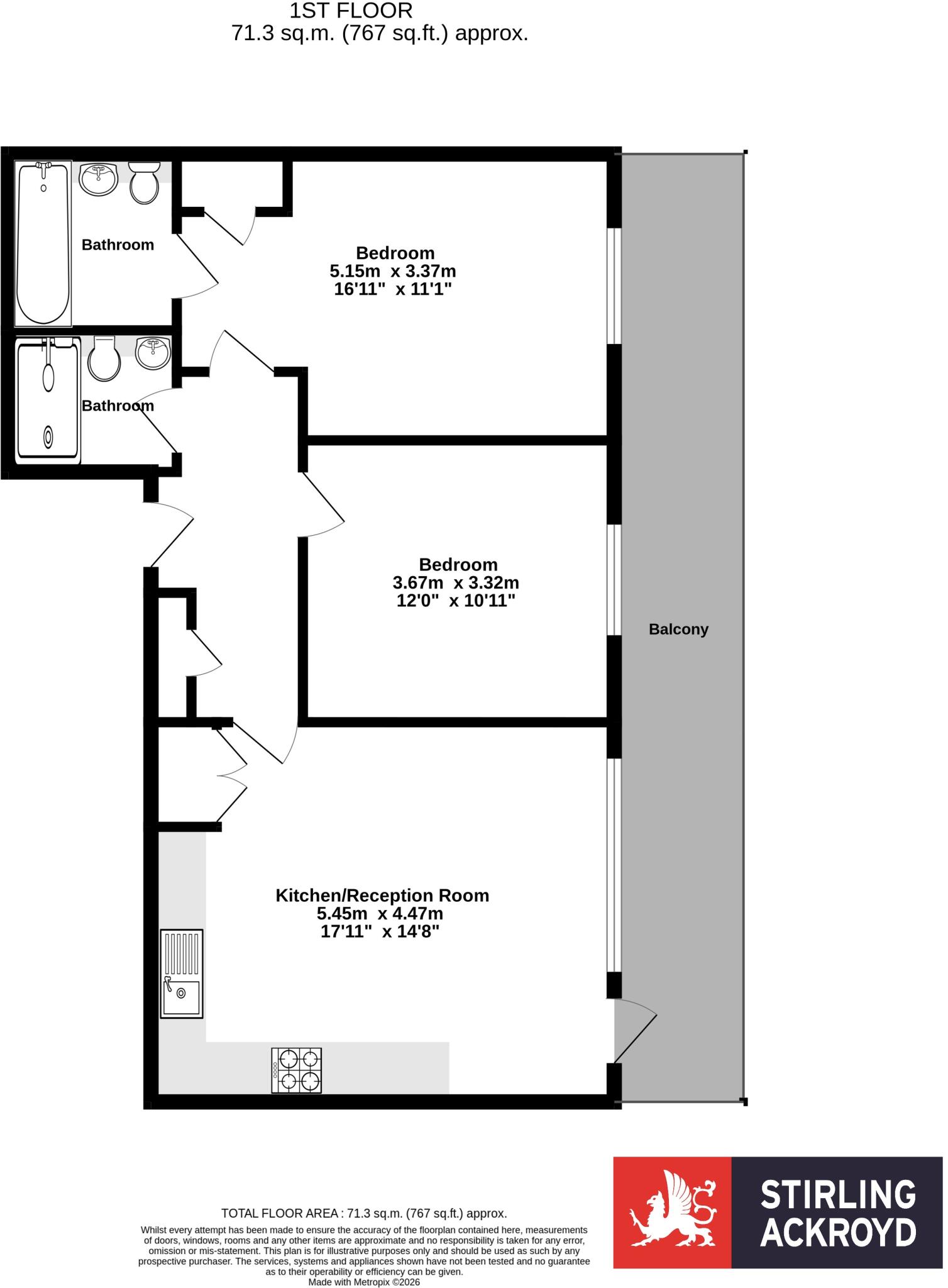 Acton Lane, London, W4 floorplan