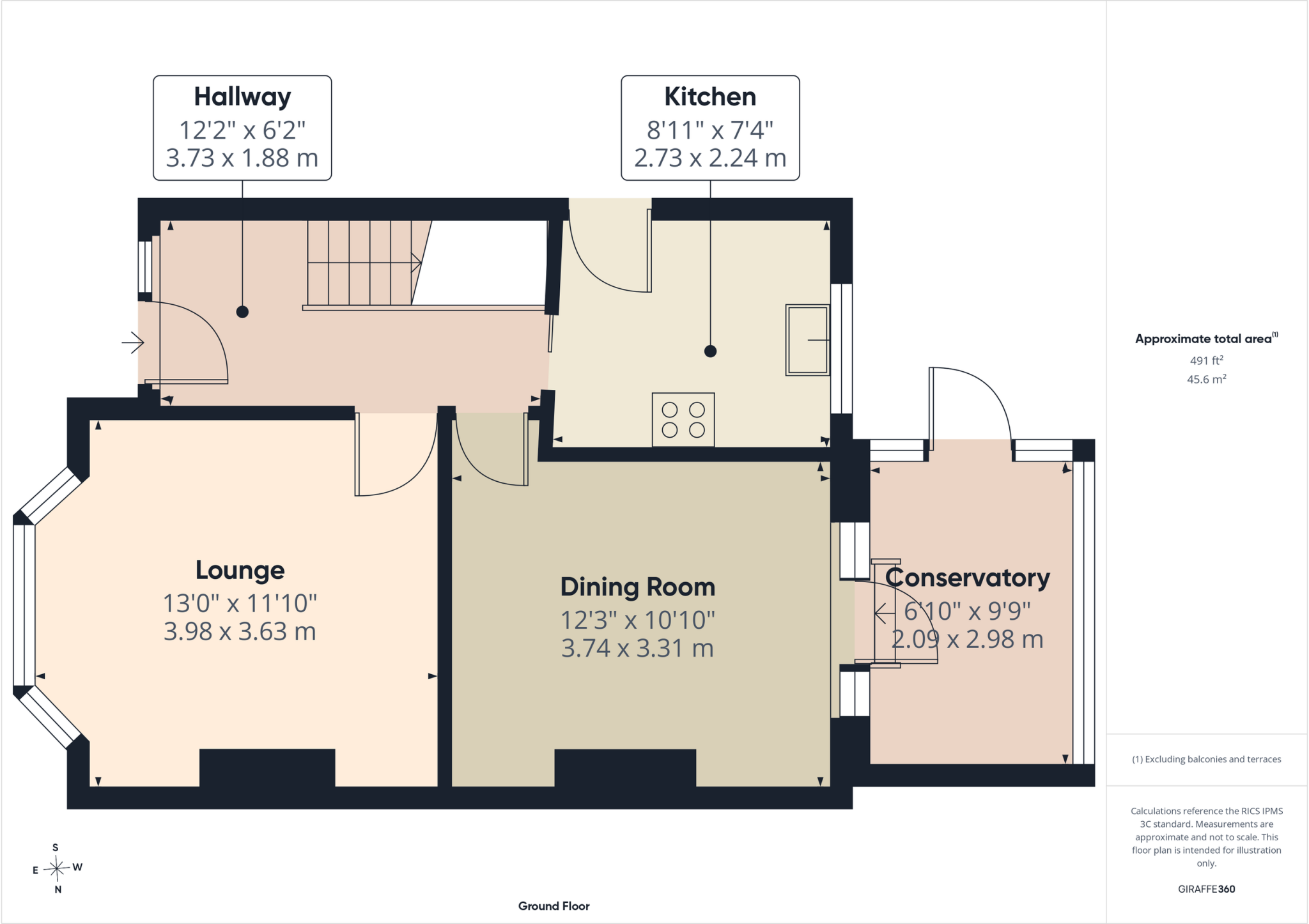 Brisbane Road, Mickleover floorplan