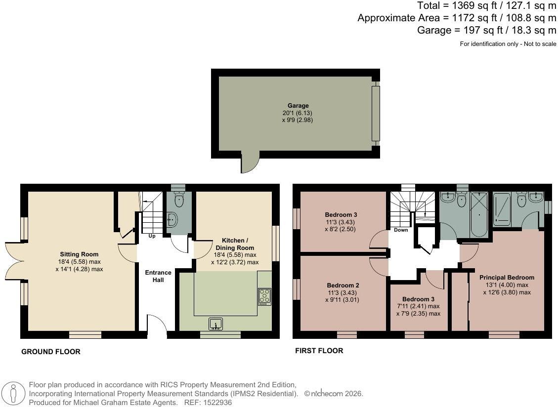 Roberts Road, Silverstone, Towcester, Northamptonshire, NN12 floorplan
