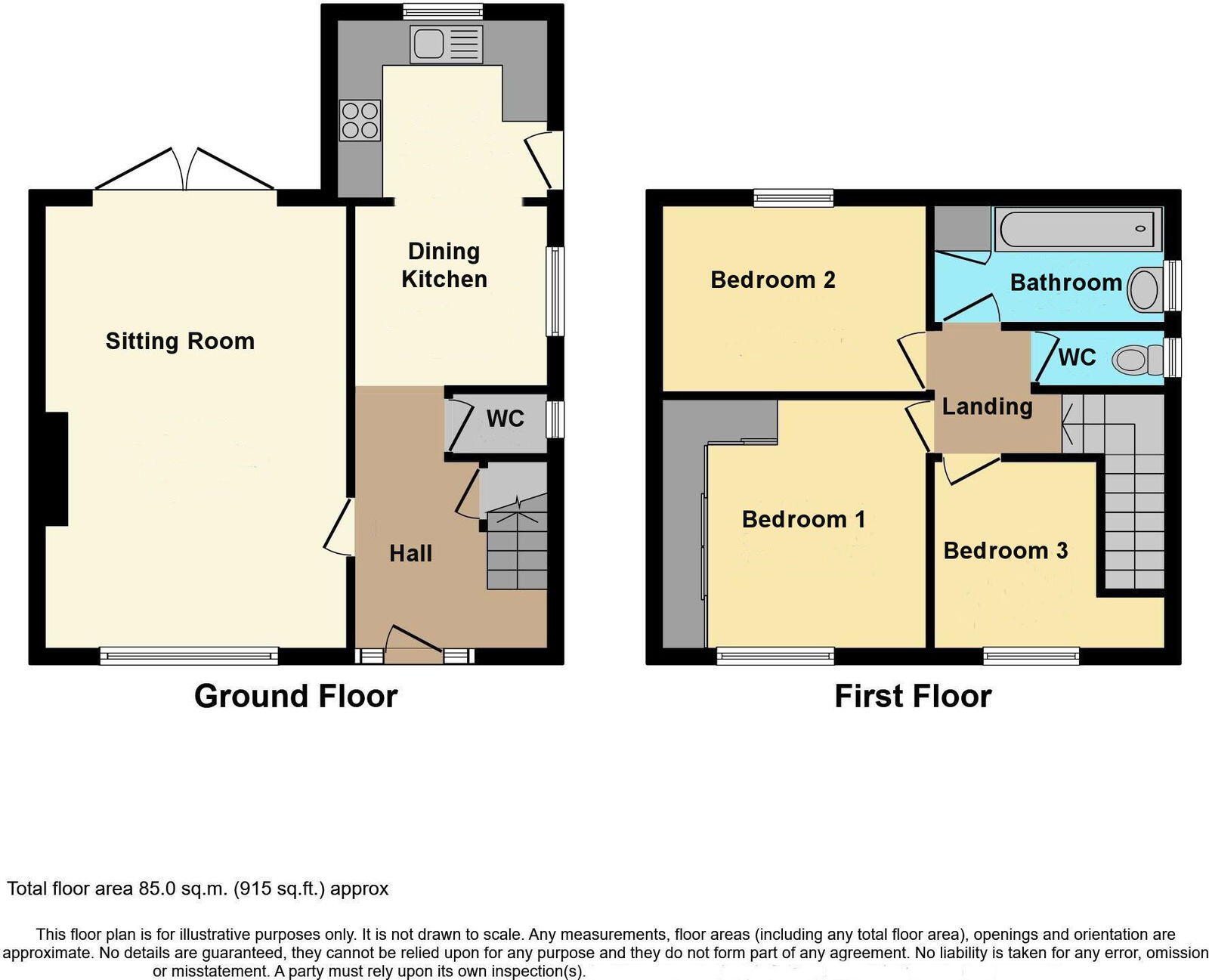 Fenton Avenue, Hazel Grove, Stockport SK7 4AN floorplan