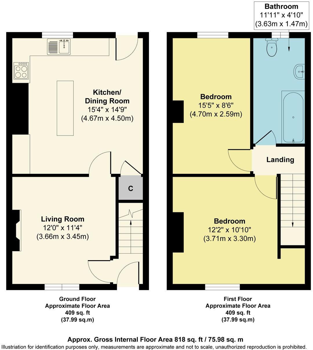 Leeds Road, Robin Hood, WF3 floorplan