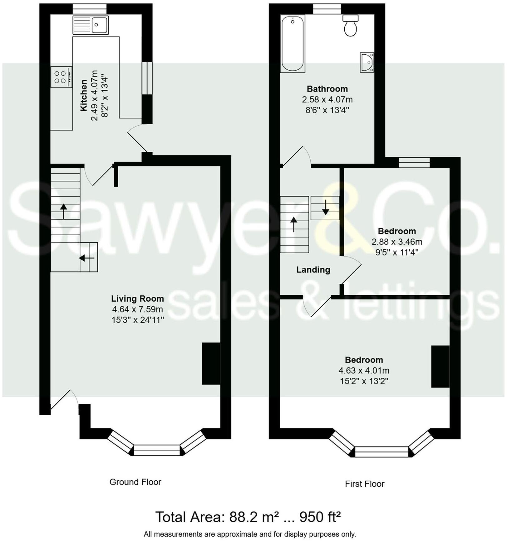 Church Road, Portslade, BN41 floorplan