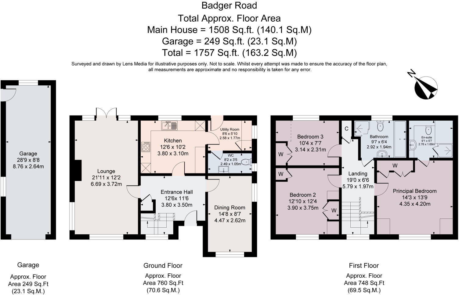 Badger Road, Prestbury, Macclesfield, Cheshire, SK10 floorplan