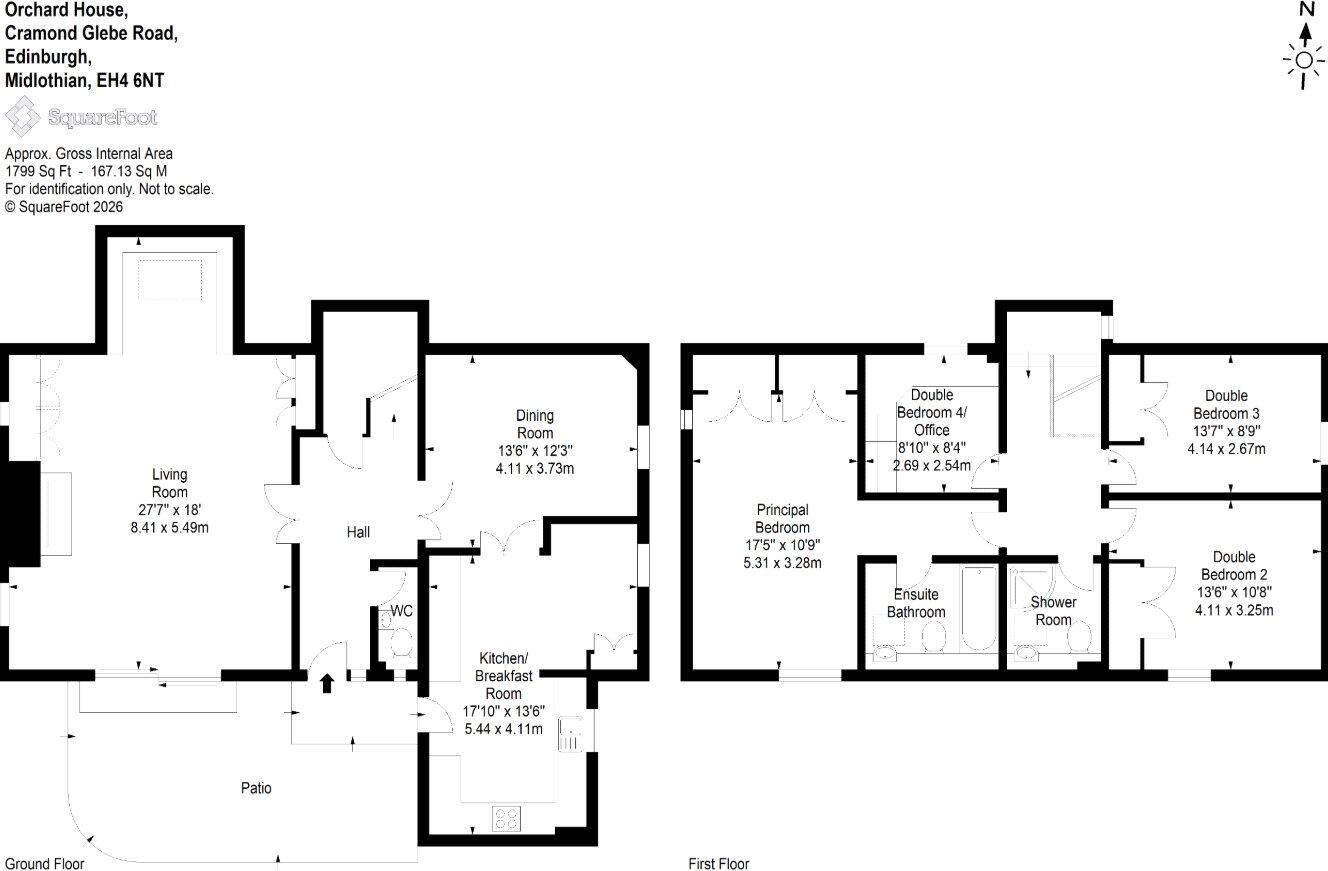 Cramond Glebe Road, Edinburgh floorplan