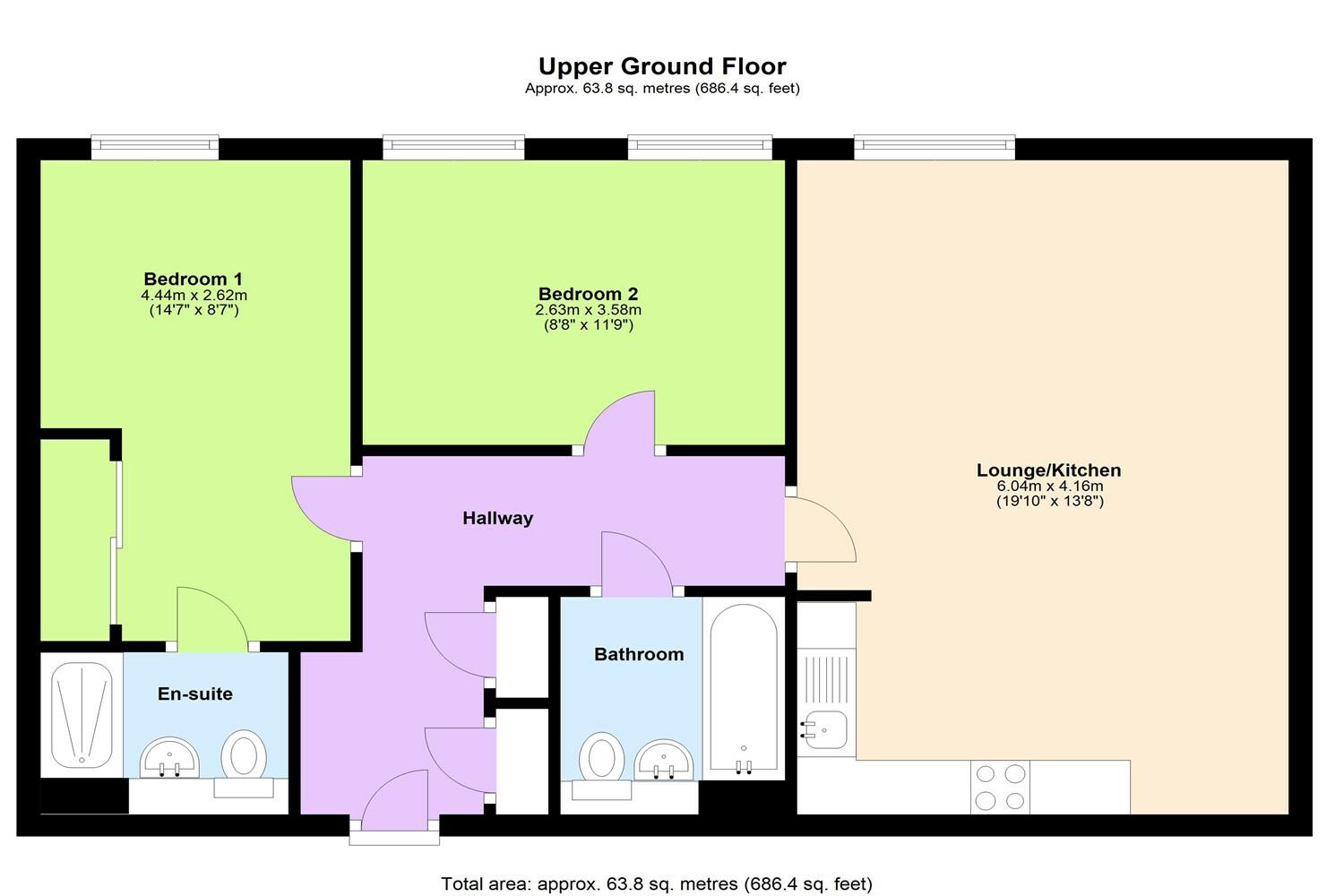 The Hicking Building, Queens Road floorplan