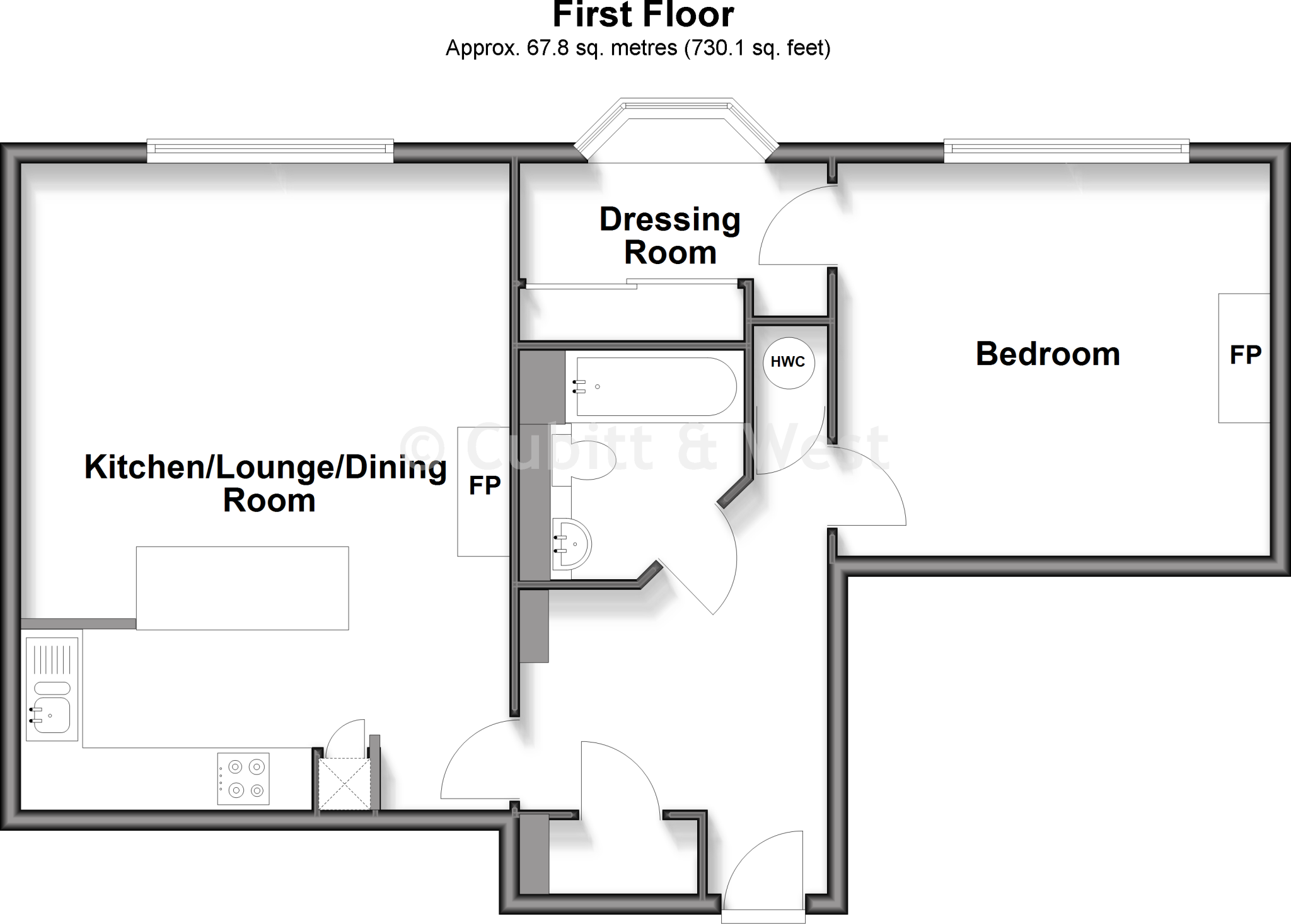 Massetts Road, Horley, Surrey floorplan