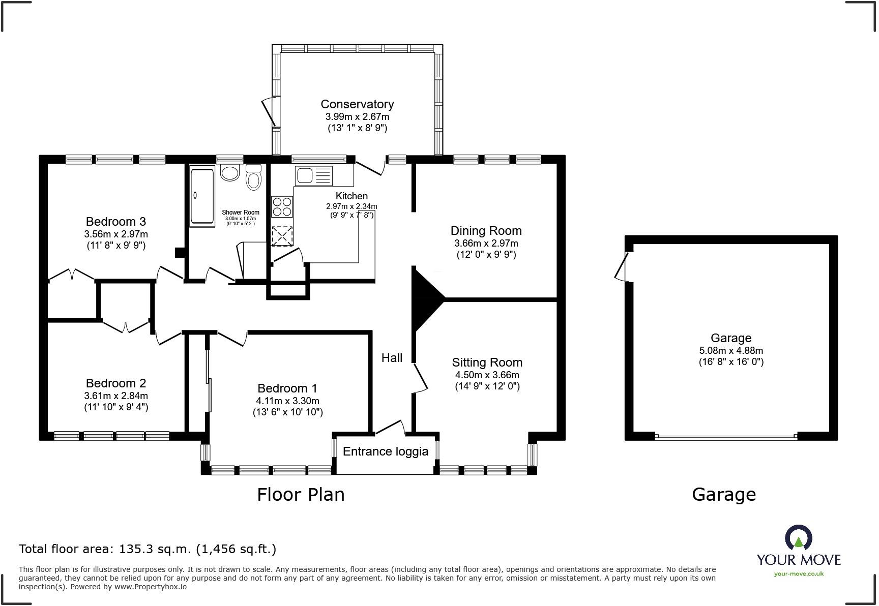Valley Road, Church End, Fawkham, Longfield, Kent, DA3 floorplan
