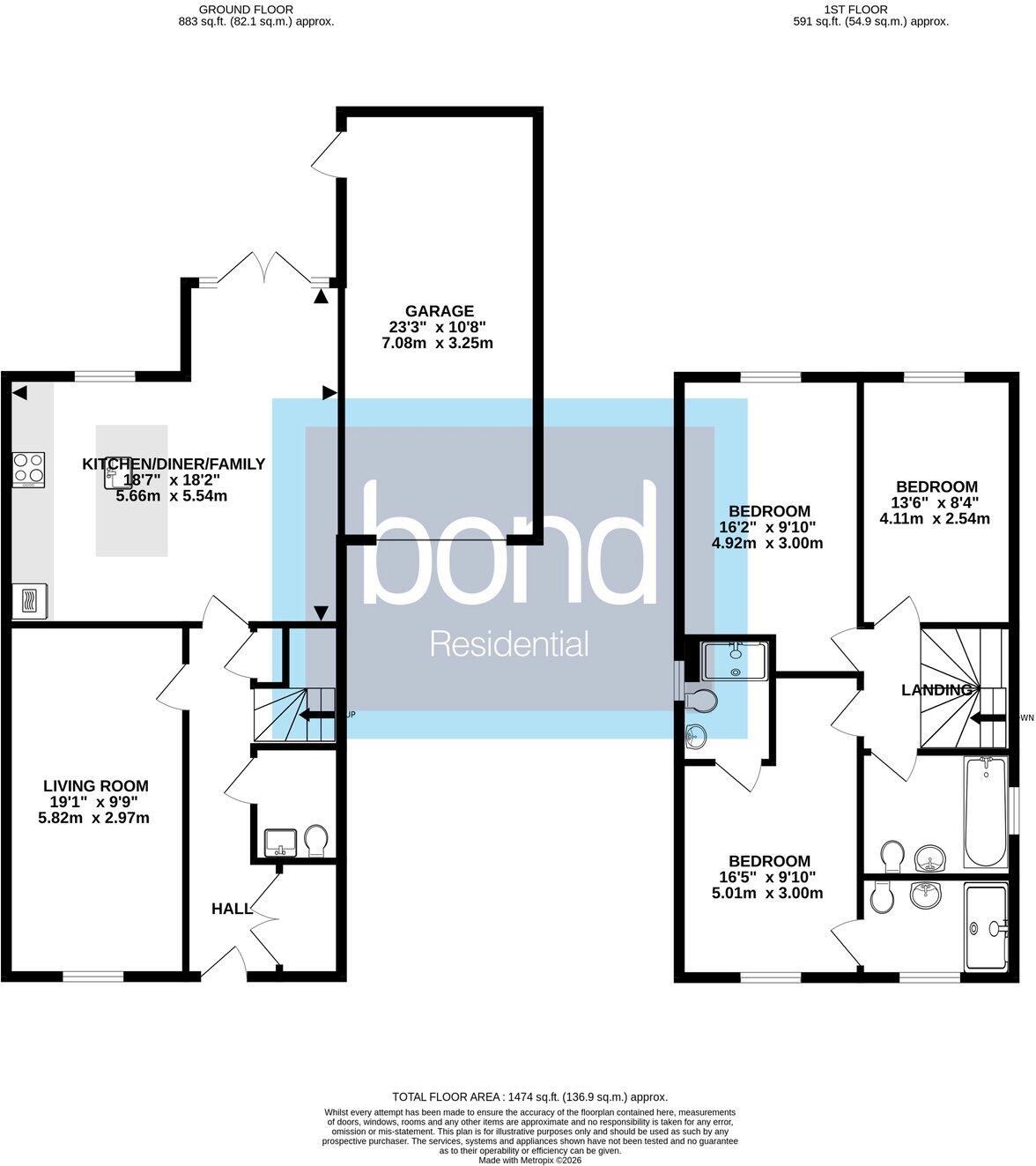 Windermere Way, Hanningfield Park, Rettendon Common, CM3 floorplan