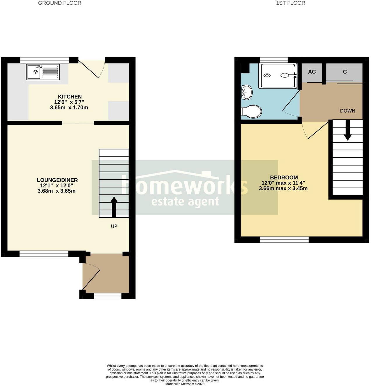 Willow Road, Scarning, Dereham, NR19 2UN floorplan