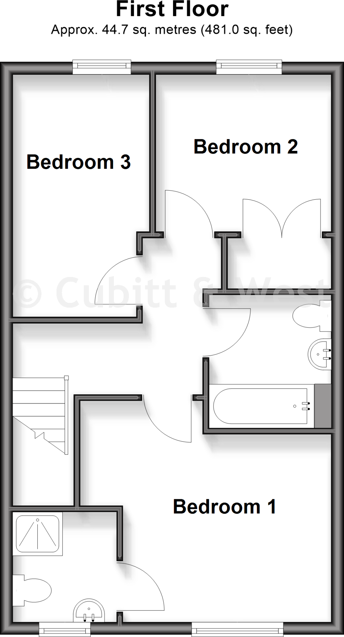 Legg Vale, Chichester, West Sussex floorplan
