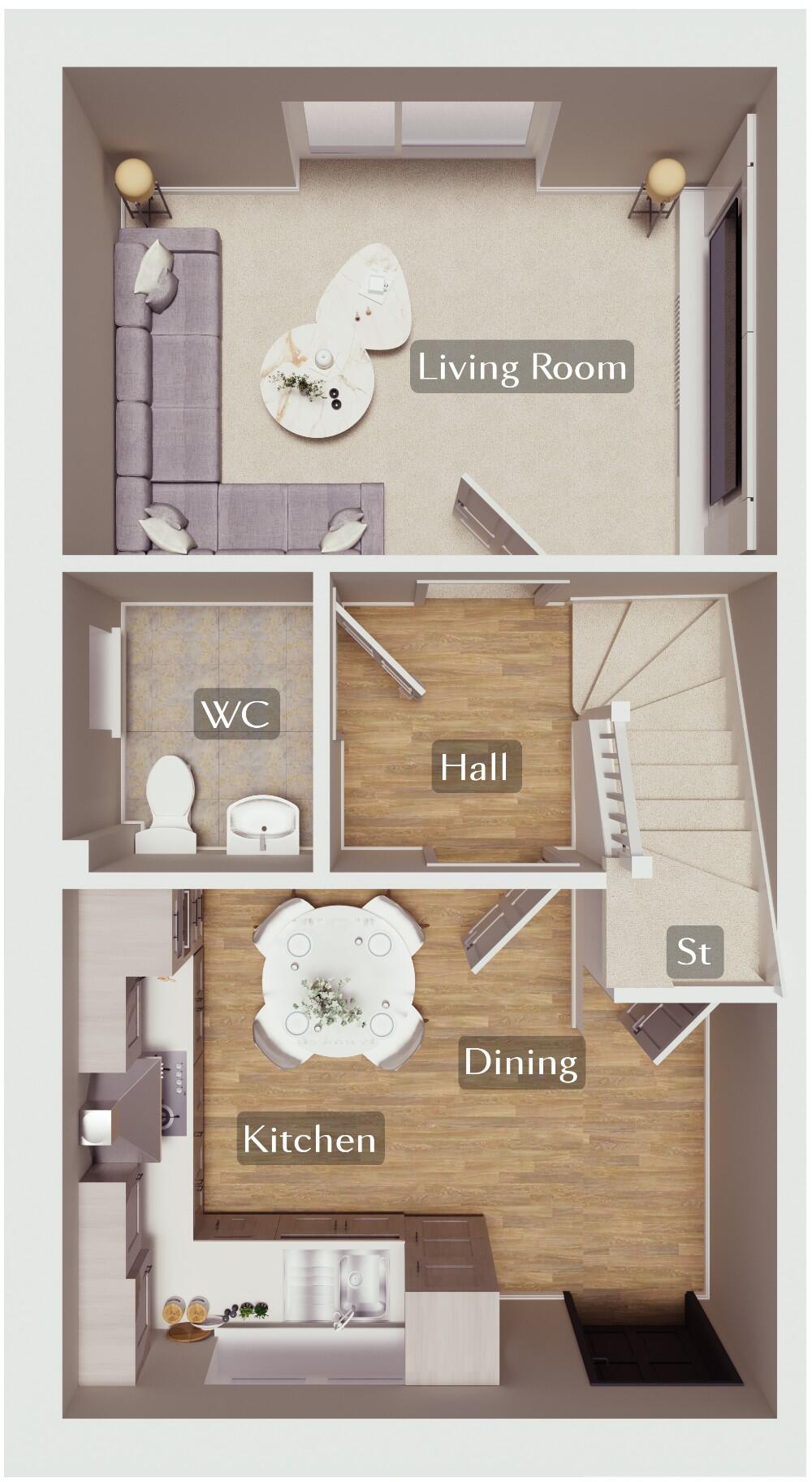 Highmoor Gardens,
Westercroft Lane,
Northowram,
HX3 7EN floorplan