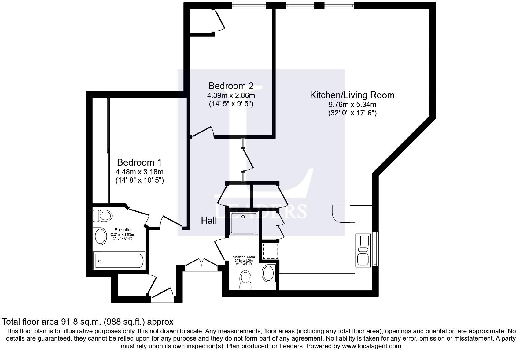 Elm House, Old Hall Avenue, Derby, DE23 floorplan