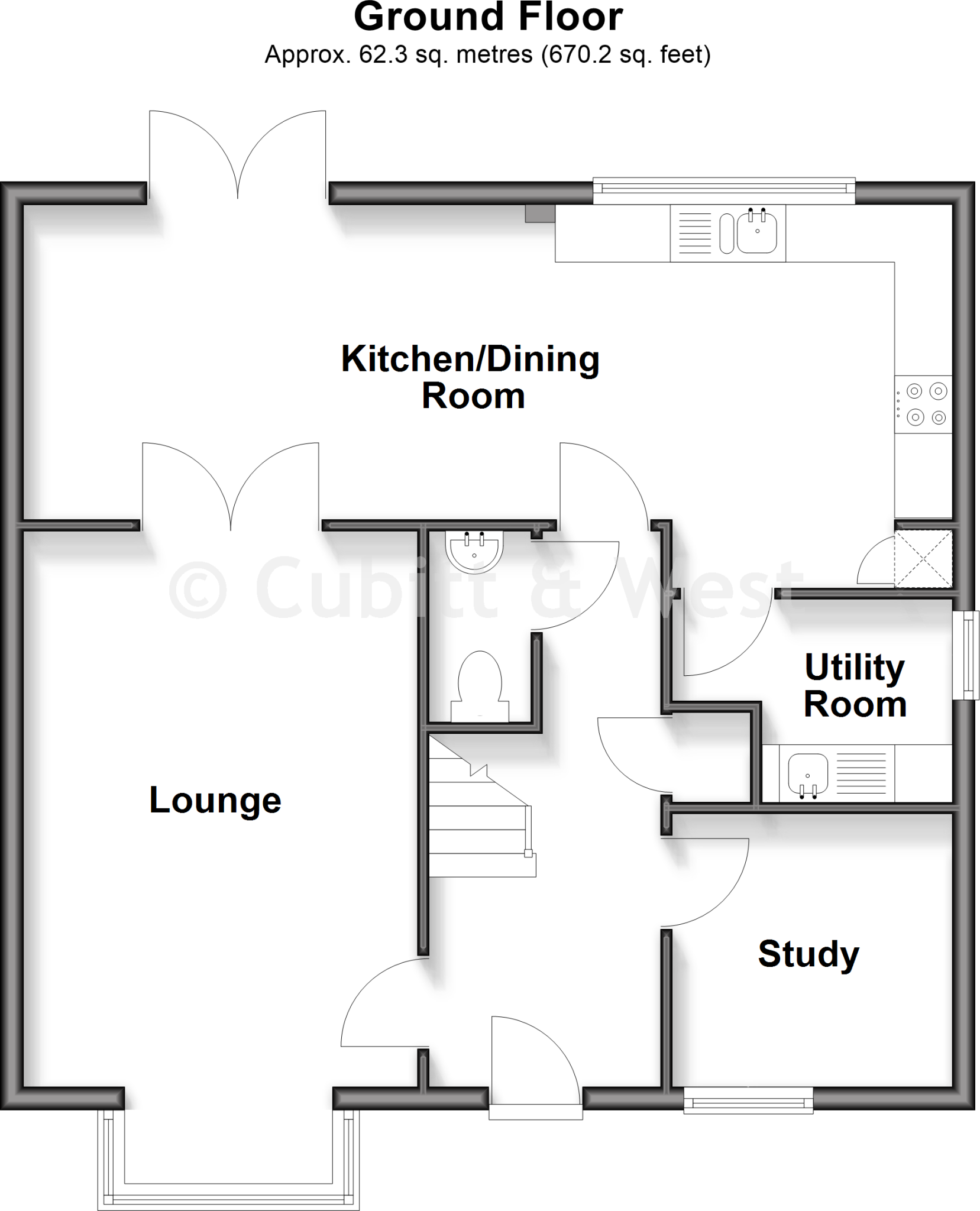Cambridgeshire Walk, Faygate, Horsham, West Sussex floorplan