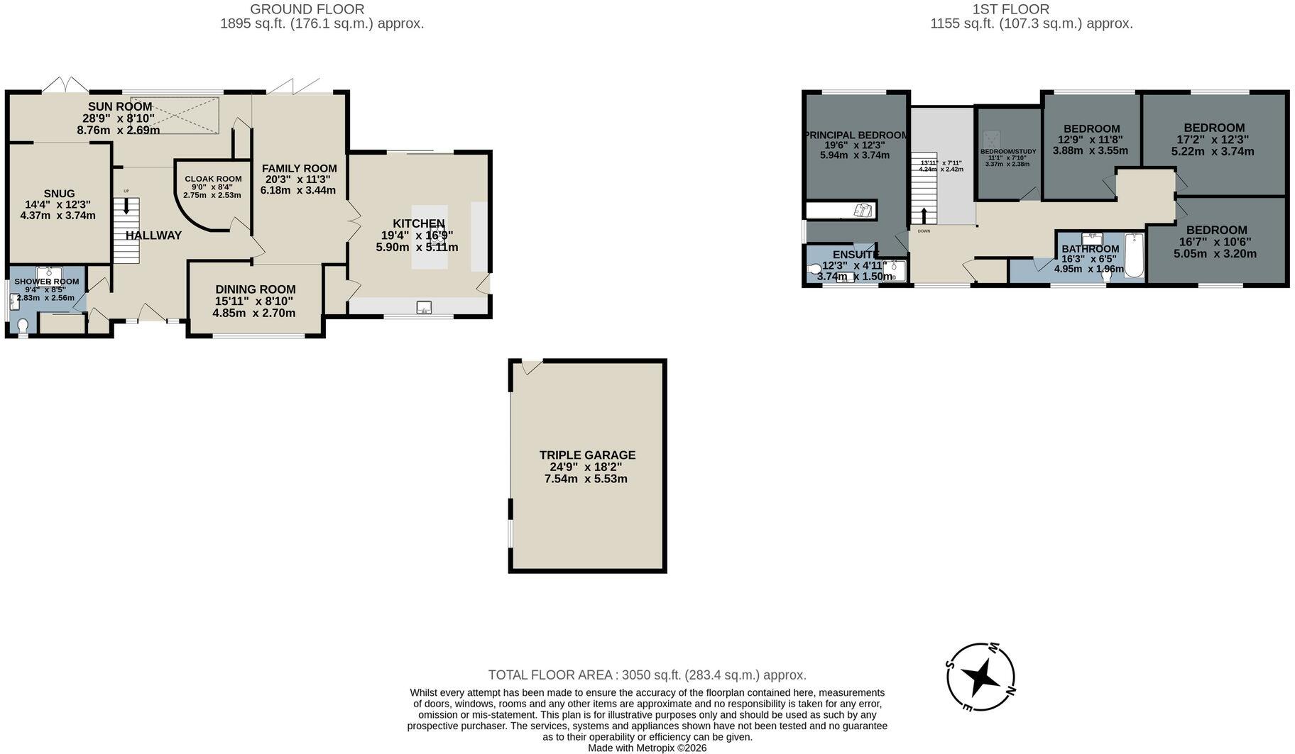 Acresbrook, Stalybridge floorplan