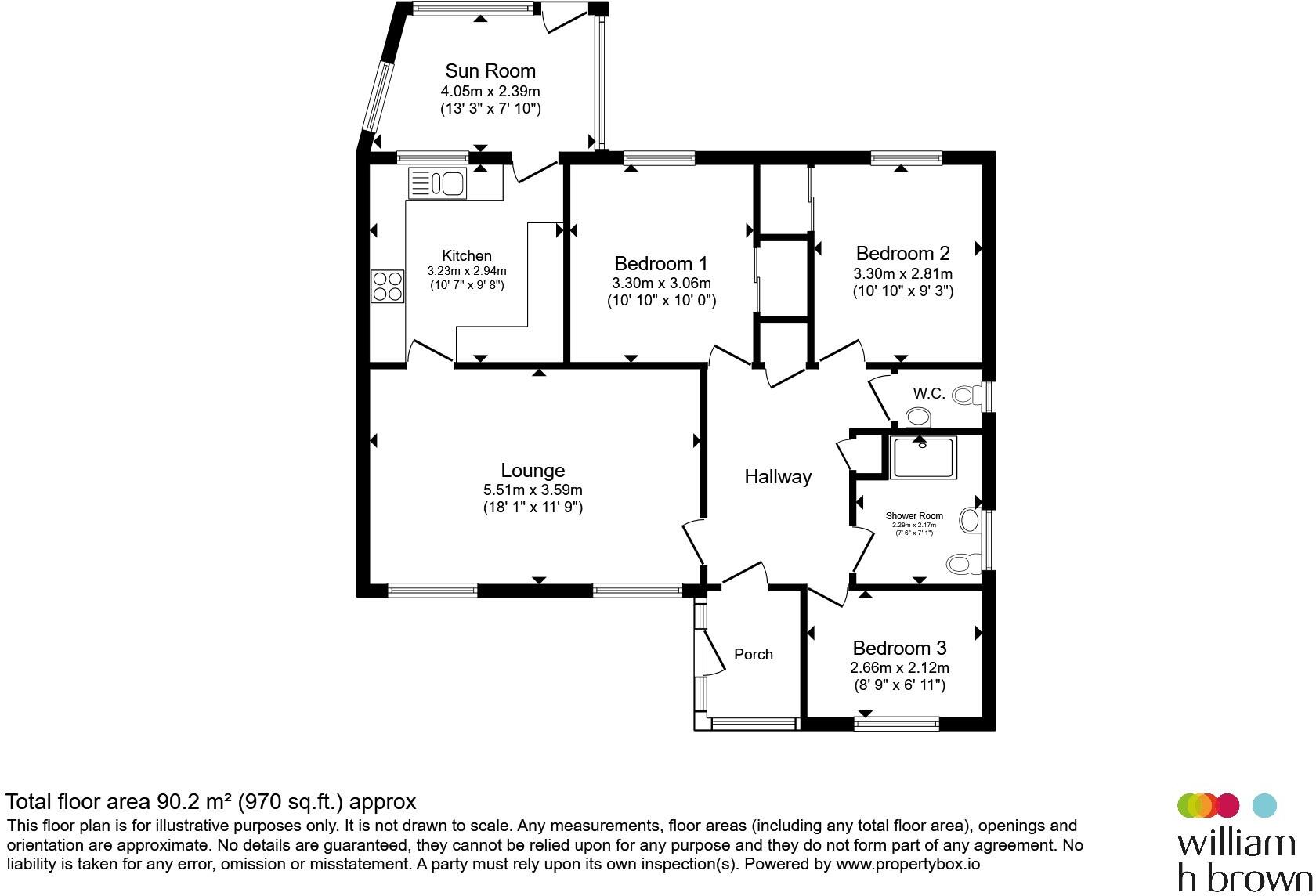 Buckingham Drive, Chapel St. Leonards, Skegness floorplan