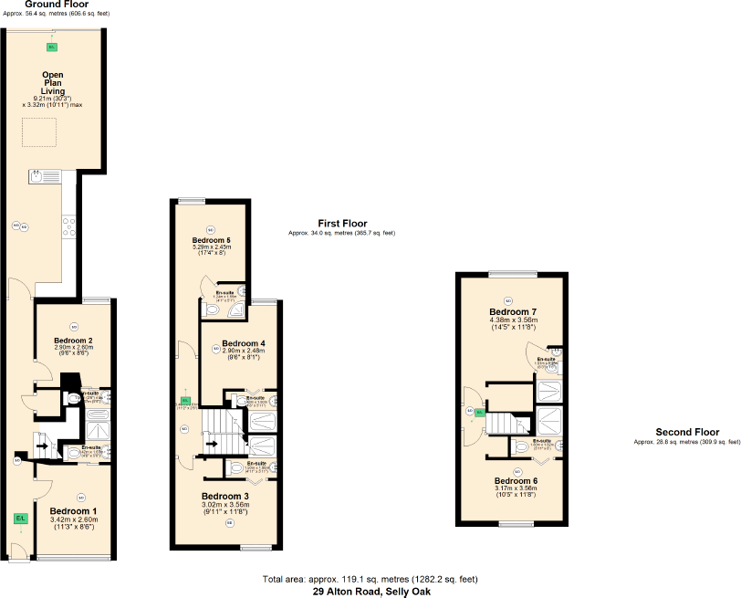 29, Alton Road, Birmingham floorplan
