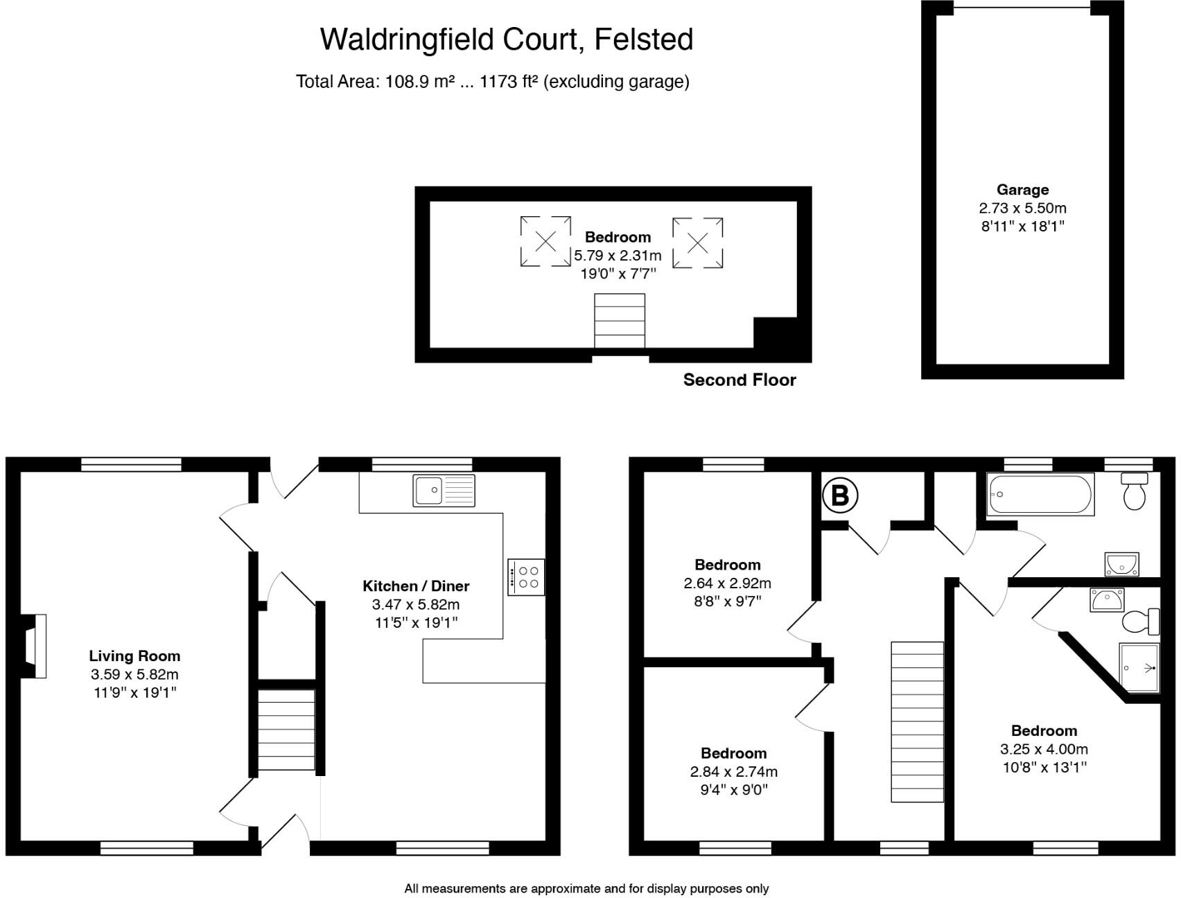 Braintree Road, Felsted floorplan