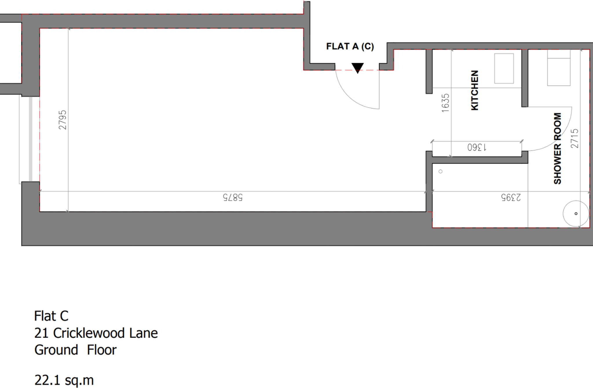 Cricklewood Lane, Cricklewood, Barnet, London floorplan