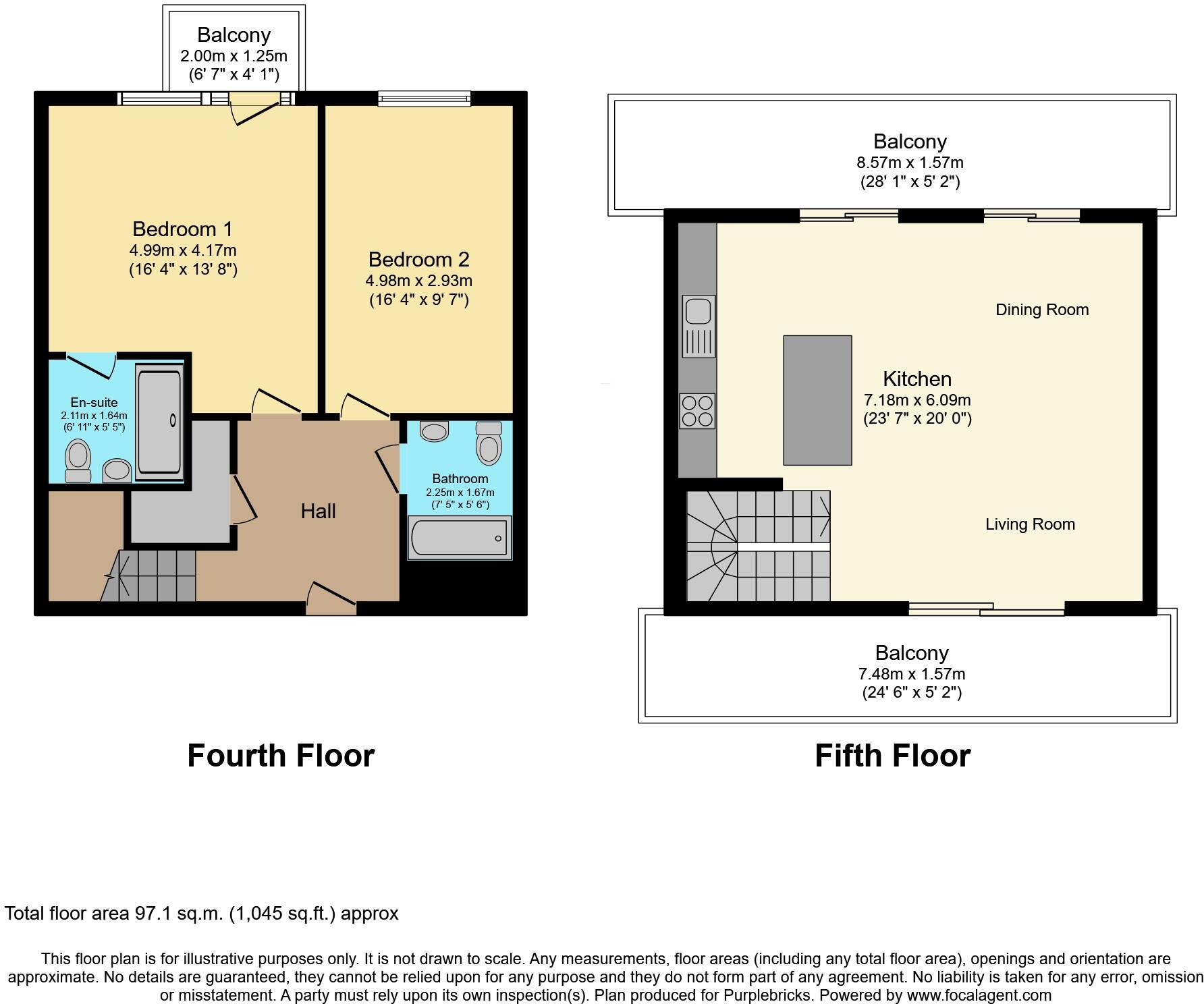 97 Leman Street, London, E1 floorplan