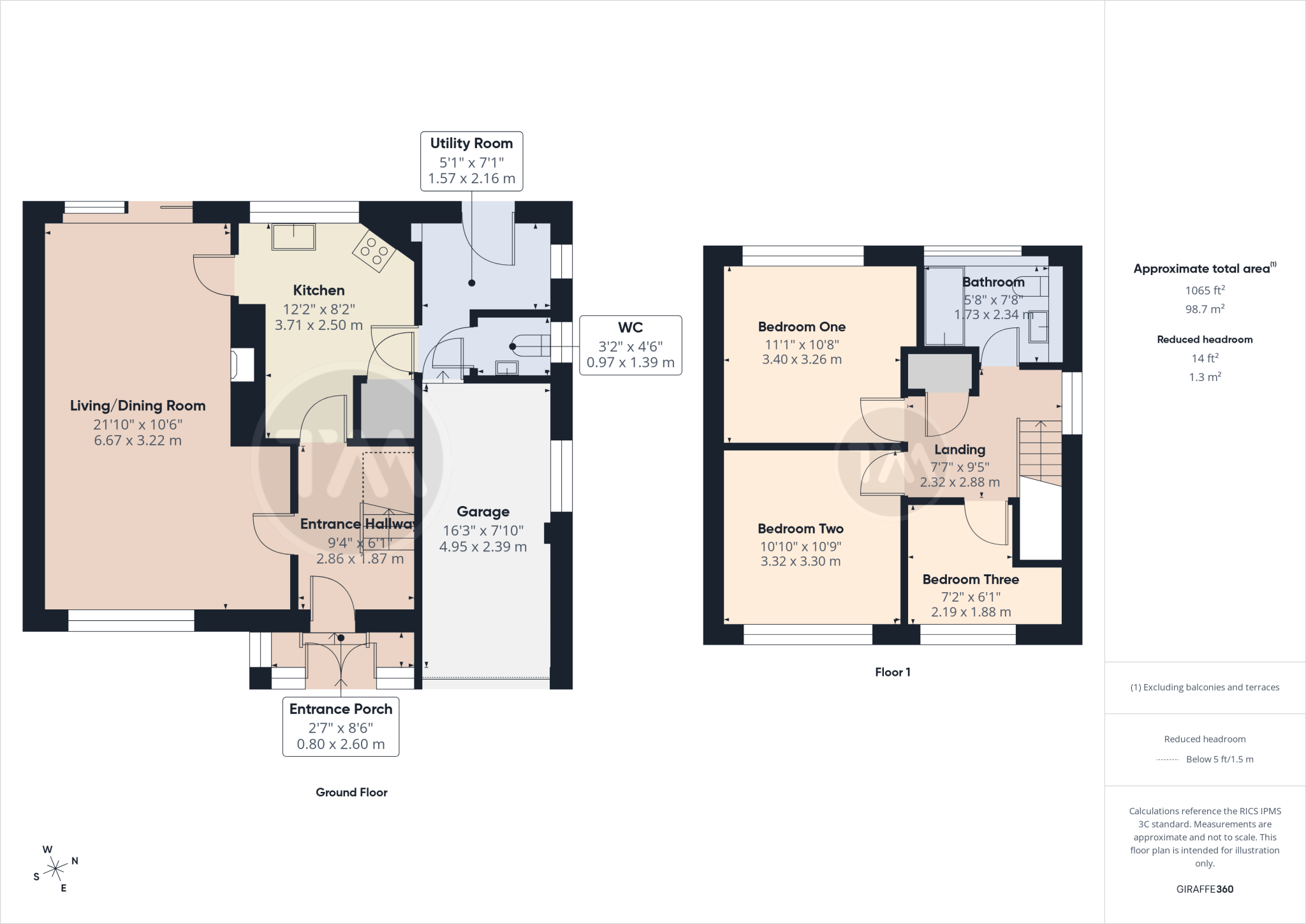 High Street, Offord Cluny, St. Neots, Cambridgeshire, PE19 floorplan