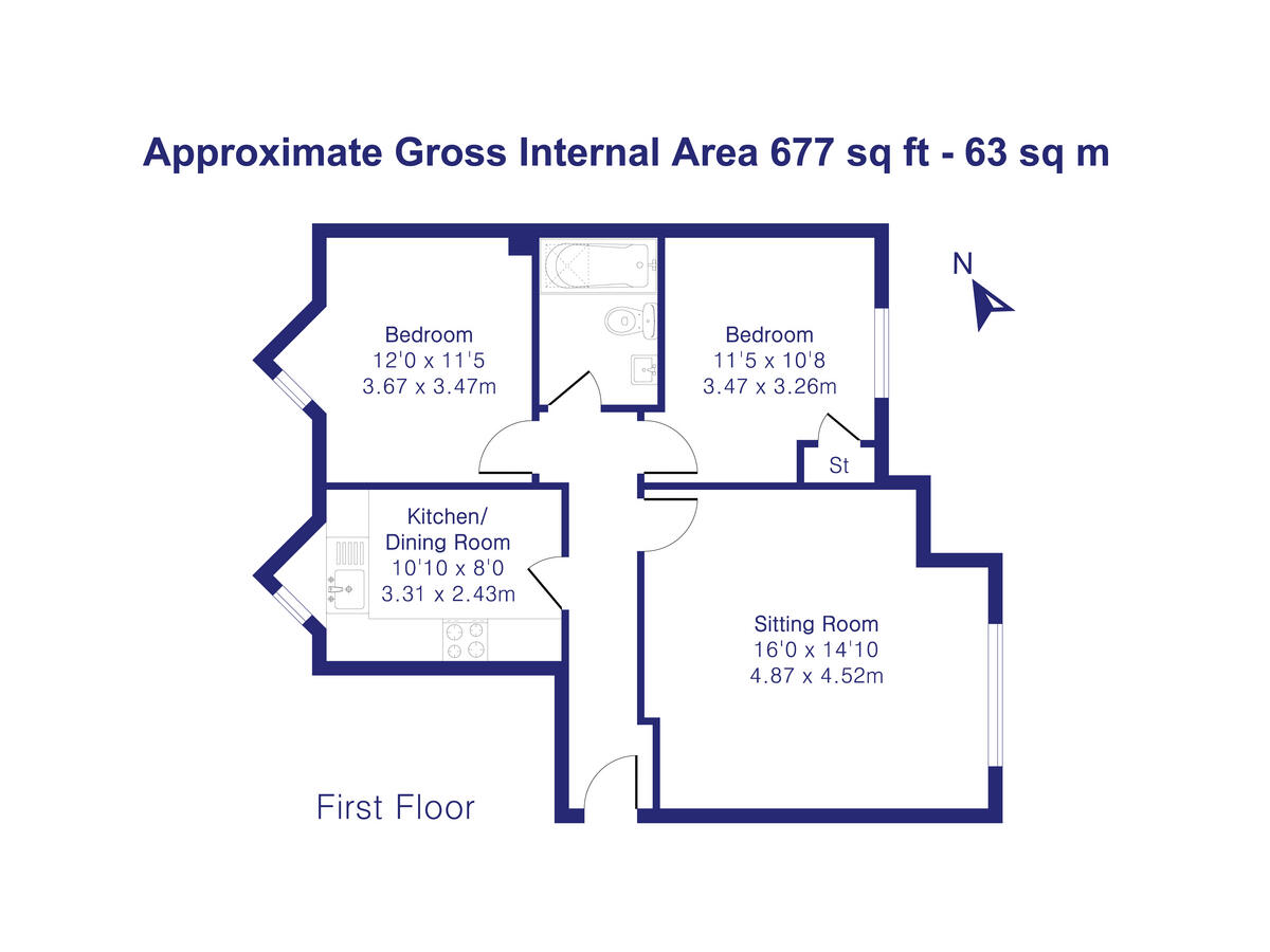 Buckingham Court, Bicester, OX26 floorplan