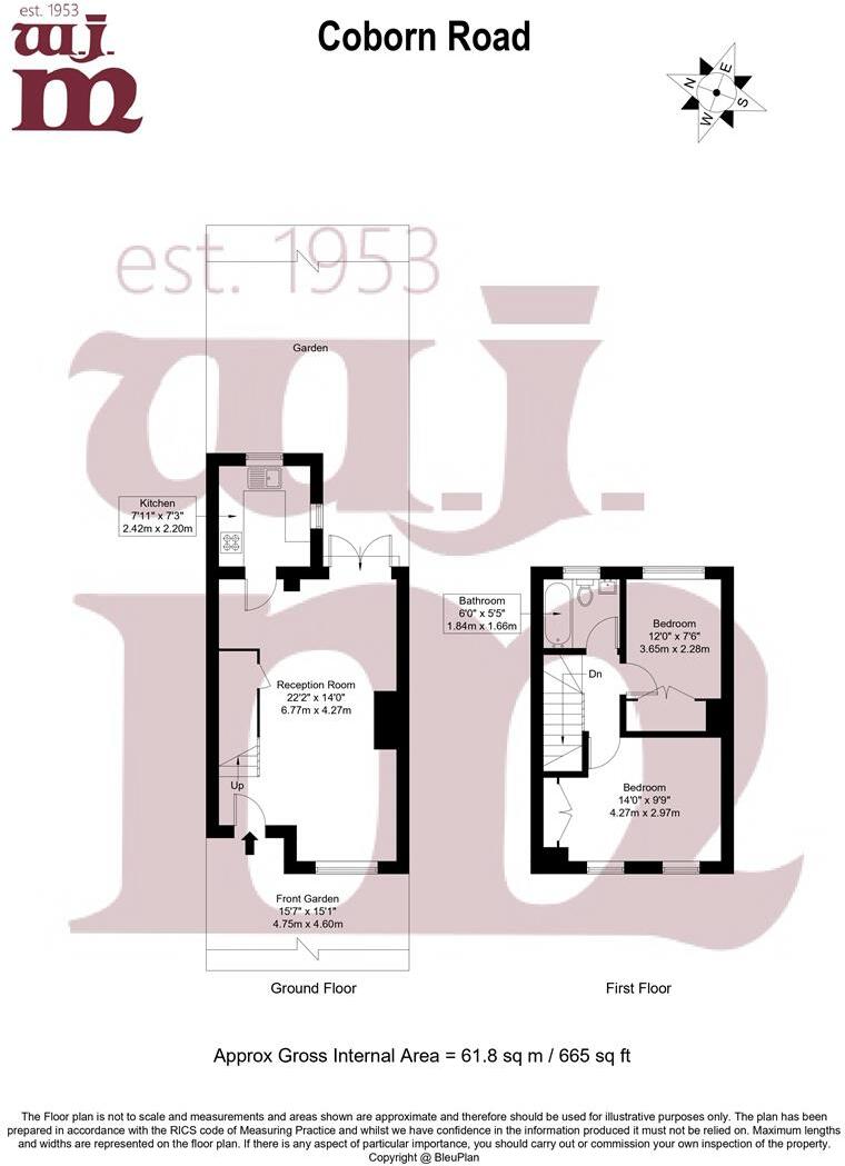 Coborn Road, Mile End, E3 floorplan