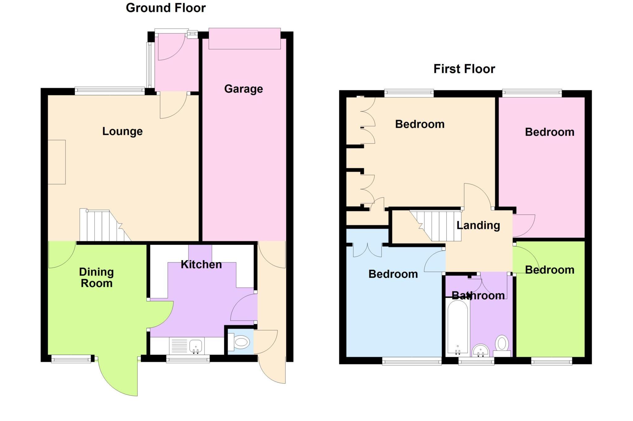 Gale Moor Avenue, Gomer floorplan