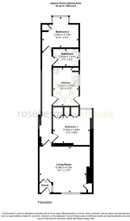 Church Lane, Swainby, Northallerton, North Yorkshire floorplan