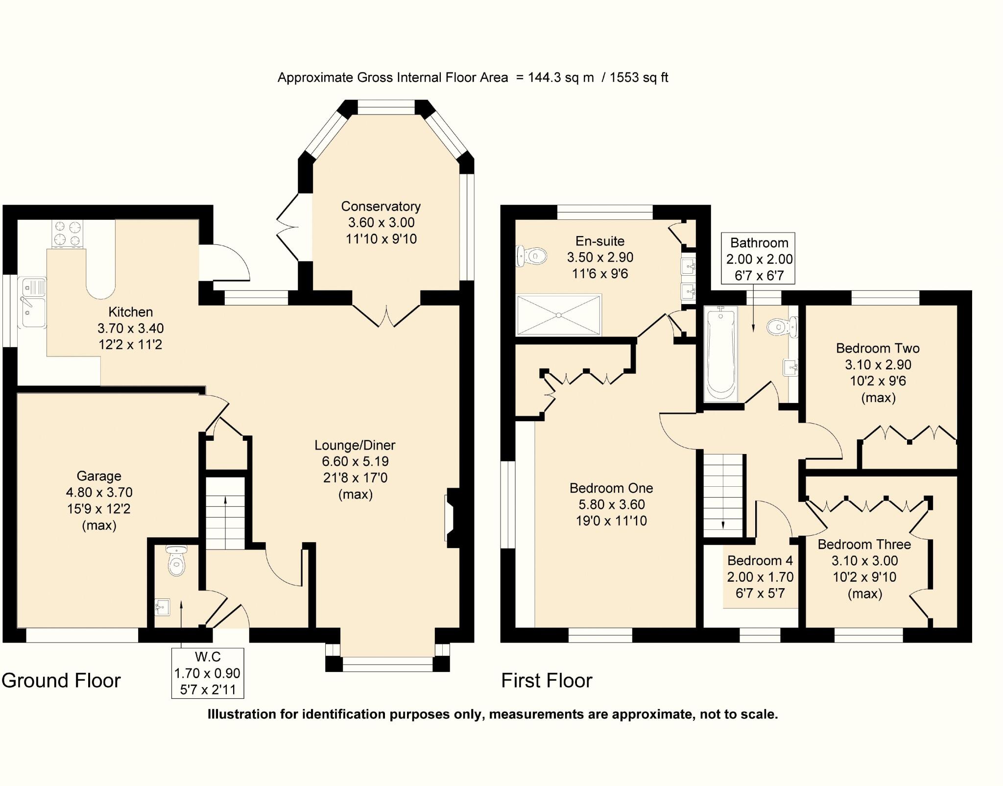Great Flatt, Passmonds, Rochdale, OL12 7AS  floorplan