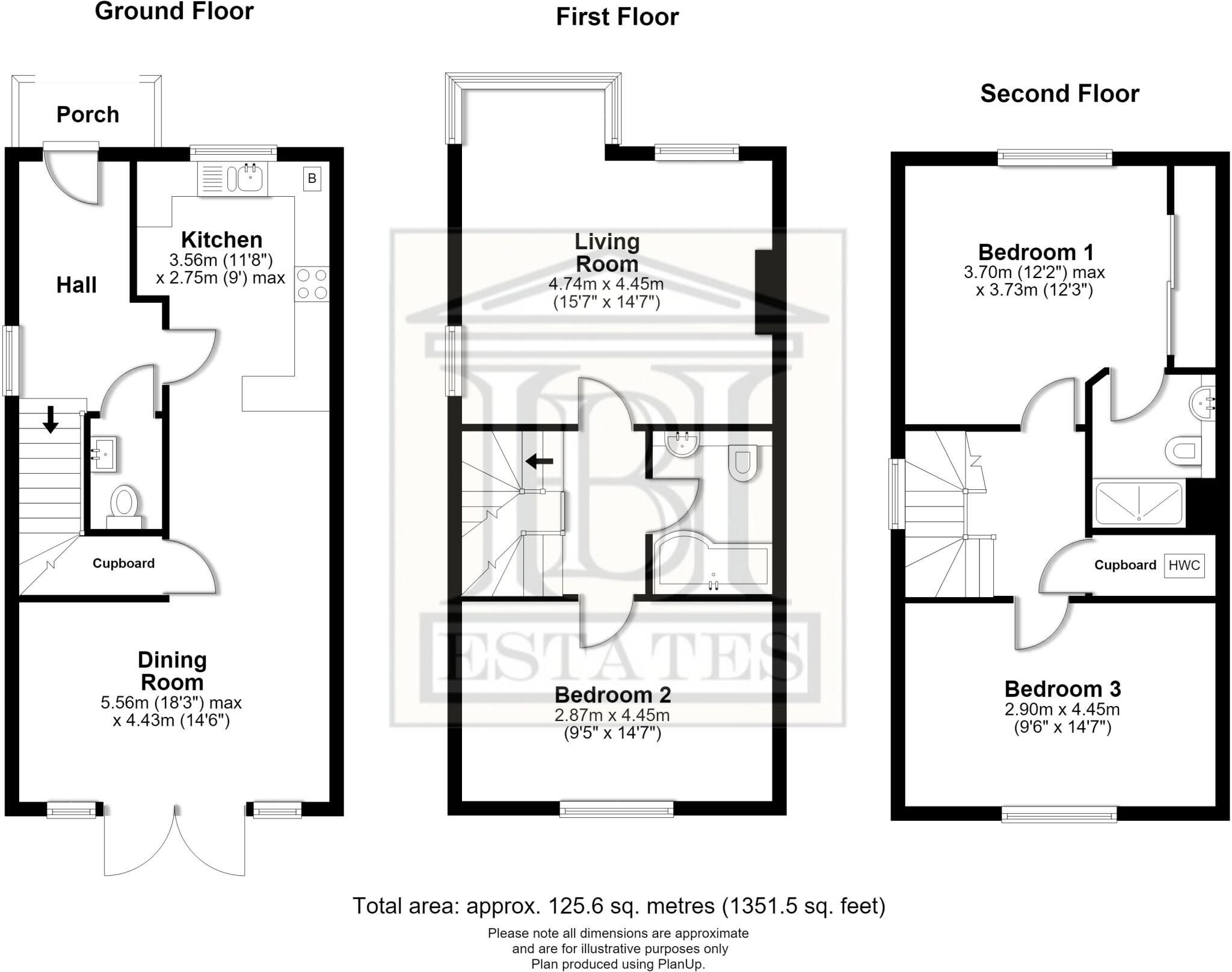 Chapelfield Way, Allington, Kent floorplan