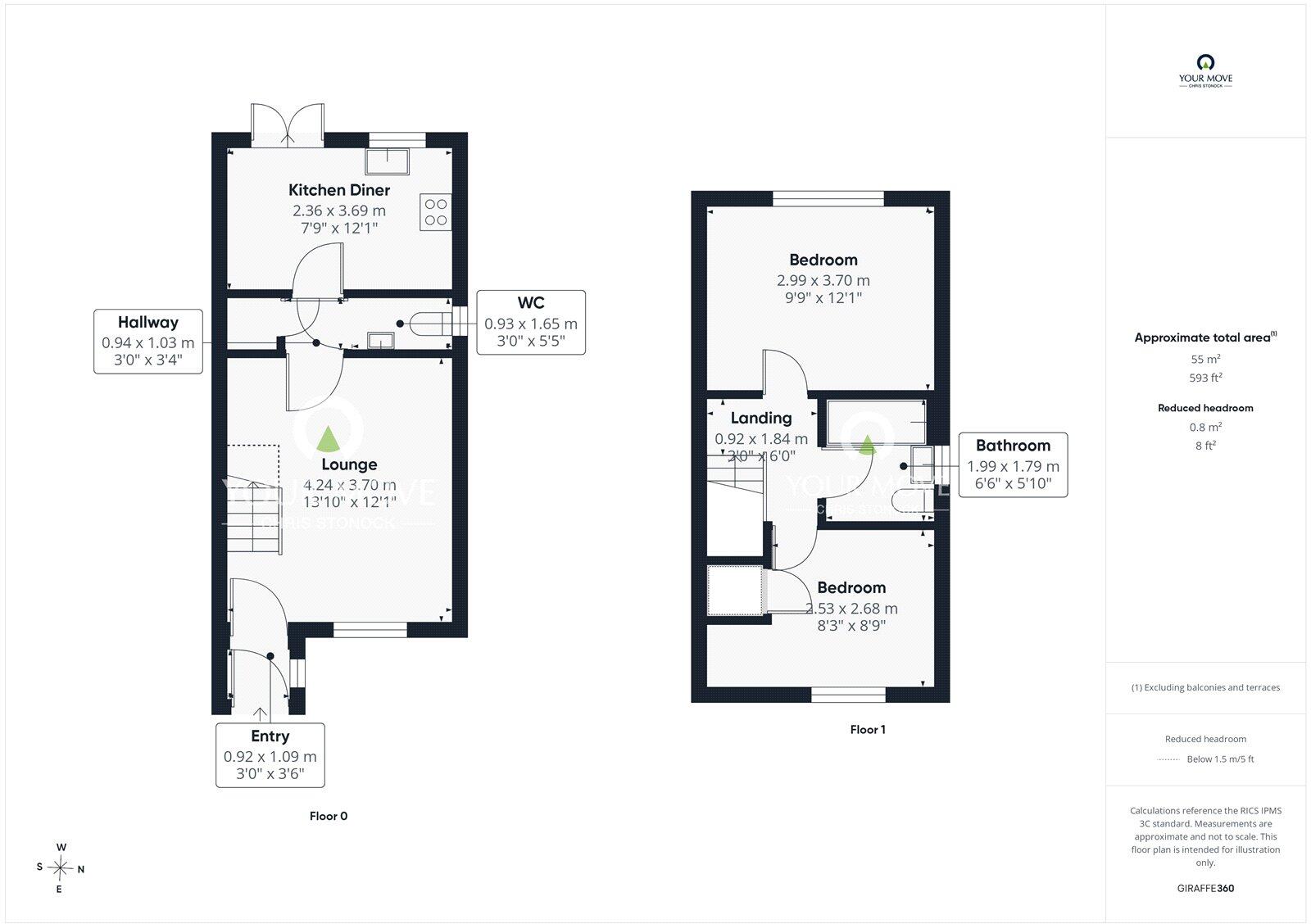 Stuart Court, Consett, Durham, DH8 floorplan