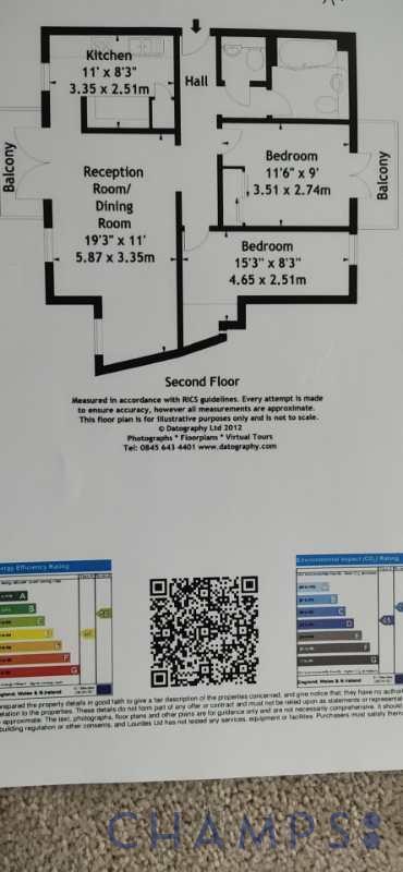 Roy Square, Water Garden, London,E14 floorplan