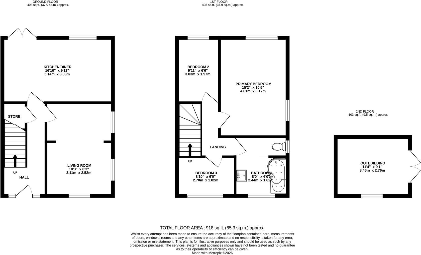 Breadcroft Lane, Barrow Upon Soar, Loughborough floorplan